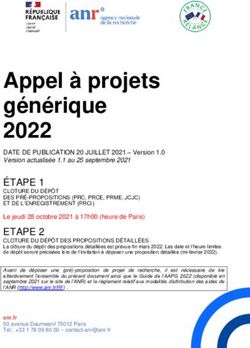Appel &agrave; projets g&eacute;n&eacute;rique 2022 - ANR