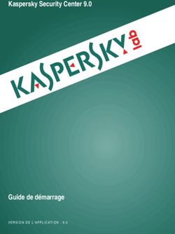 Kaspersky Security Center 9.0 - Guide de démarrage VERSION DE L'APPLICATION : 9.0