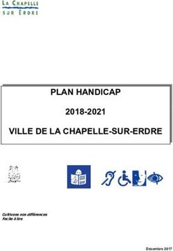 PLAN HANDICAP VILLE DE LA CHAPELLE-SUR-ERDRE 2018-2021 - Décembre 2017