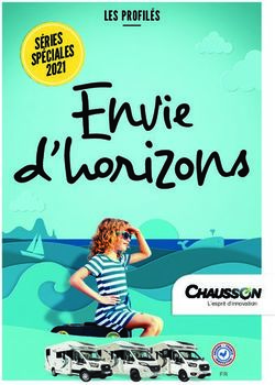 I A LES PROFILÉS - Camping car