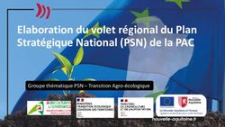 Elaboration du volet r&eacute;gional du Plan Strat&eacute;gique National (PSN) de la PAC - Groupe th&eacute;matique PSN - Transition Agro-&eacute;cologique