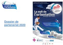 Dossier de partenariat 2020