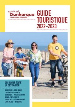 GUIDE TOURISTIQUE 2022-2023 - D&Eacute;COUVRIR TOUTE LA DESTINATION - Dunkerque Tourisme