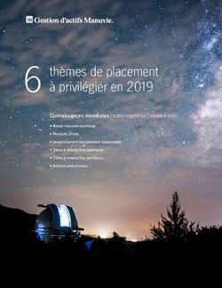 6 thèmes de placement - à privilégier en 2019
