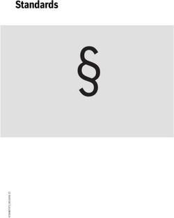 Standards - Technische Dokumentation