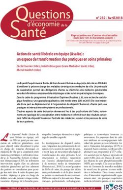 Action de santé libérale en équipe (Asalée) : un espace de transformation des pratiques en soins primaires - Irdes