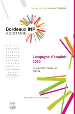 Campagne d'emplois 2020 - Dossier suivi par Sandrine QUENTIN - Enseignants chercheurs