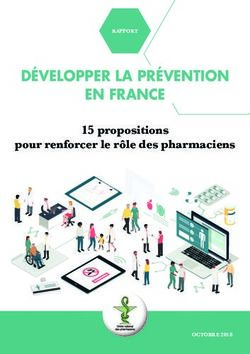 D&Eacute;VELOPPER LA PR&Eacute;VENTION EN FRANCE - 15 propositions pour renforcer le r&ocirc;le des pharmaciens - Cespharm