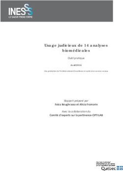 Usage judicieux de 14 analyses biomédicales - inesss