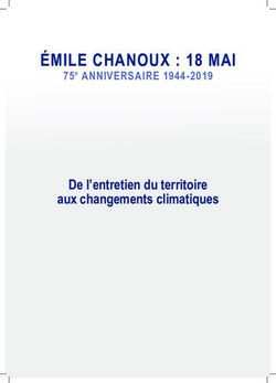 ÉMILE CHANOUX : 18 MAI - De l'entretien du territoire aux changements climatiques - Fondation Emile Chanoux
