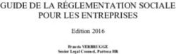GUIDE DE LA RÉGLEMENTATION SOCIALE POUR LES ENTREPRISES - Edition 2016 Francis VERBRUGGE
