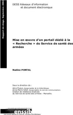 Mise en oeuvre d'un portail dédié à la " Recherche " du Service de santé des armées - Enssib