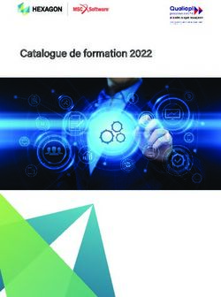 Catalogue de formation 2022 - MSC Software Corporation
