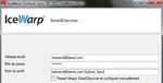 Guide Outlook Sync Le serveur de communication IceWarp