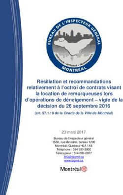 R&eacute;siliation et recommandations relativement &agrave; l'octroi de contrats visant la location de remorqueuses lors d'op&eacute;rations de d&eacute;neigement - vigie de ...