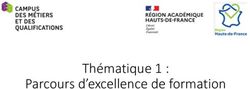 Thématique 1 : Parcours d'excellence de formation - C2RP
