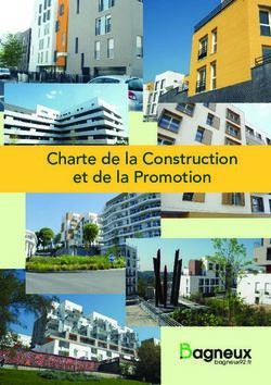 Charte de la Construction et de la Promotion - Charte de la construction et de la promotion - juin 2016 - page 1 - Bagneux