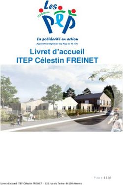 Livret d'accueil ITEP C&eacute;lestin FREINET - Page 1|10 - arpep