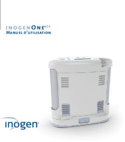Manuel d'utilisation - Inogen