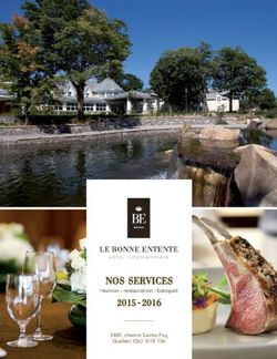 Nos services 2015 2016 - réunion ı restauration ı banquet - Le Bonne Entente