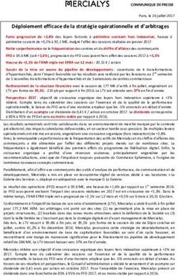 D&eacute;ploiement efficace de la strat&eacute;gie op&eacute;rationnelle et d'arbitrages