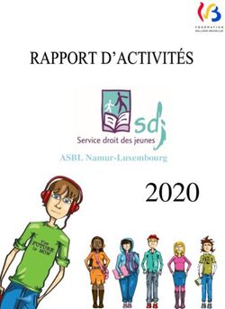 2020 ASBL Namur-Luxembourg - Service Droit des Jeunes