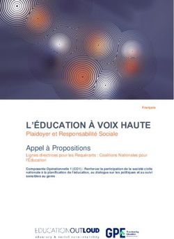 L'&Eacute;DUCATION &Agrave; VOIX HAUTE - Plaidoyer et Responsabilit&eacute; Sociale - Education Out Loud