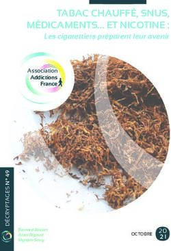 TABAC CHAUFFÉ, SNUS, MÉDICAMENTS ET NICOTINE : Les cigarettiers préparent leur avenir