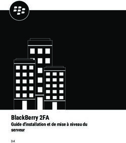 BLACKBERRY 2FA GUIDE D'INSTALLATION ET DE MISE À NIVEAU DU SERVEUR 3.4 - BLACKBERRY DOCS