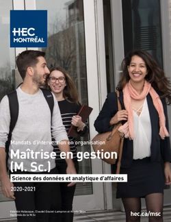 Ma&icirc;trise en gestion (M. Sc.) - Science des donn&eacute;es et analytique d'affaires hec.ca/msc