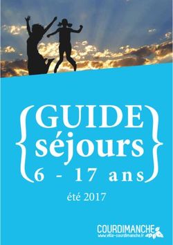 S&eacute;jours GUIDE &eacute;t&eacute; 2017 - Courdimanche