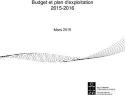 Budget et plan d'exploitation 2015-2016 - Mars 2015 - CIHI