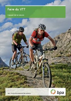 Faire du VTT L'appel de la nature