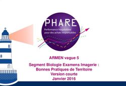 ARMEN vague 5 Segment Biologie Examens Imagerie : Bonnes Pratiques de Territoire Version courte Janvier 2016 - ARS Auvergne-Rhône-Alpes