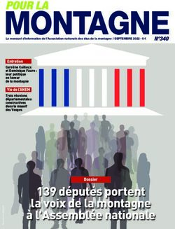 POUR LA MONTAGNEN 340 - ANEM