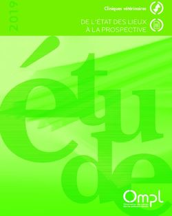 De l'état des lieux à la prospective - Cliniques vétérinaires - OMPL