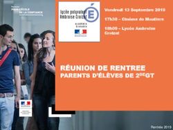 RÉUNION DE RENTREE PARENTS D'ÉLÈVES DE 2DEGT - Vendredi 13 Septembre 2019 17h30 - Cinéma de Moutiers - Lycée Ambroise Croizat