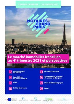 Le marché immobilier francilien au 4e trimestre 2021 et perspectives