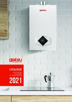 2021 CATALOGUE EAU CHAUDE SANITAIRE ET AÉROTHERMIE - GIATSU