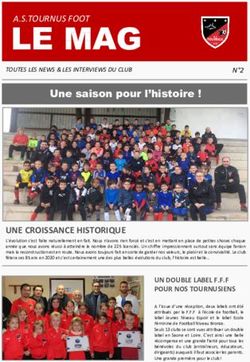 LE MAG - a.s.tournus foot