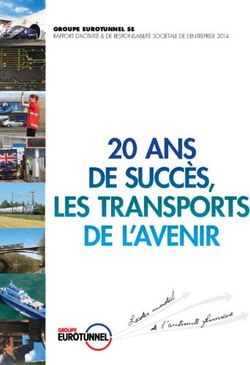 20 ANS DE SUCCÈS, LES TRANSPORTS DE L'AVENIR Getlink