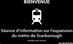 BIENVENUE - Séance d'information sur l'expansion du métro de Scarborough Veuillez vous inscrire - Metrolinx Engage