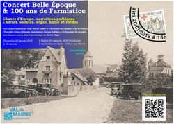 Concert Belle &Eacute;poque & 100 ans de l'armistice - ArtsParadise.net