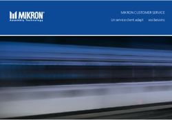 MIKRON CUSTOMER SERVICE - Un service client adapté à vos besoins