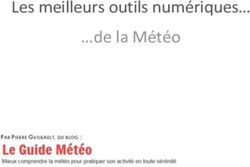 Les meilleurs outils numériques de la Météo