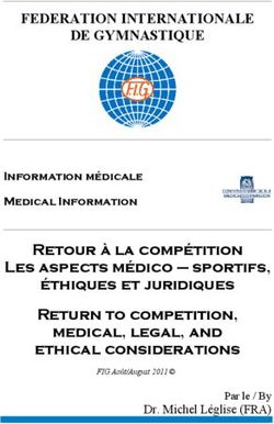 FEDERATION INTERNATIONALE DE GYMNASTIQUE