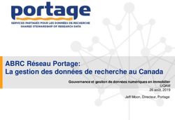 Click to edit Master title style ABRC Réseau Portage: La gestion des données de recherche au Canada - ESG UQAM