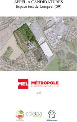 APPEL A CANDIDATURES Espace test de Lompret (59) - Appel à candidature