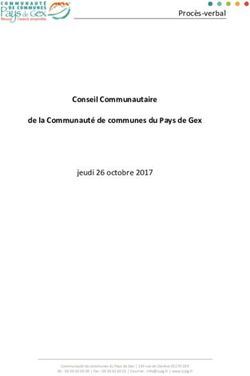 Conseil Communautaire de la Communauté de communes du Pays de Gex - Procès-verbal