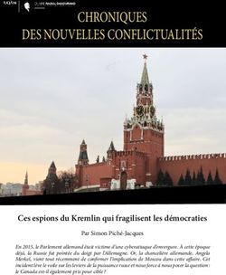 CHRONIQUES DES NOUVELLES CONFLICTUALIT&Eacute;S - Ces espions du Kremlin qui fragilisent les d&eacute;mocraties - IEIM-UQAM
